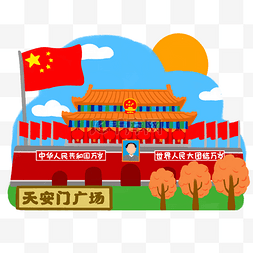 传统文化中国图片_北京建筑天安门广场