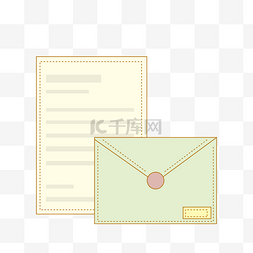 邮递图片_办公蓝色信封