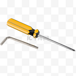 黄色螺丝刀耐磨工具