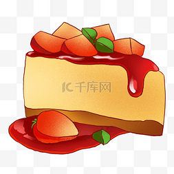 芝士图片_草莓蛋糕