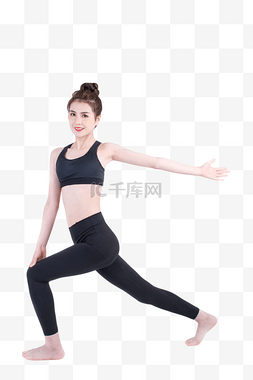 减肥运动美女图片_人像运动瑜伽动作