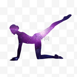 运动瑜伽女性健身