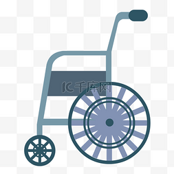 矢量轮椅图片_医疗健康矢量轮椅