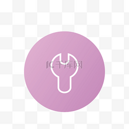 电脑端和app图片_卡通紫色的工具栏图标