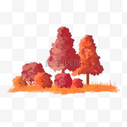 秋季落叶图片_树木