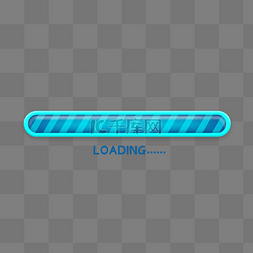 科技感加载图片_电竞蓝色科技感进度条