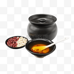 薏米图片_红豆薏米养生汤