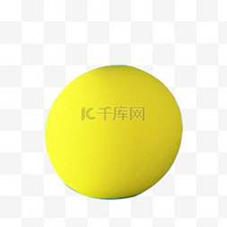 黄色的圆球免抠图
