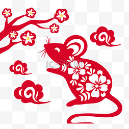 鼠年古典图片_鼠年传统古典小老鼠