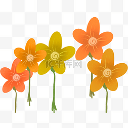 花朵春季植物插画