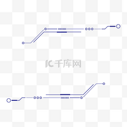 蓝色科技矢量素材图片_蓝色科技创新线框