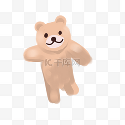 卡通可爱的玩具熊PNG下载