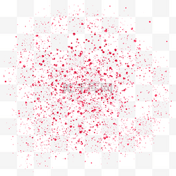 红色粉末图片_红色婚庆碎片七夕