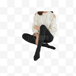 瘦腿美腿广告图片_美女性感瘦腿打底裤保暖