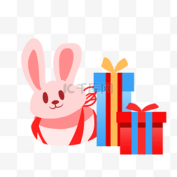 生日小兔子礼盒