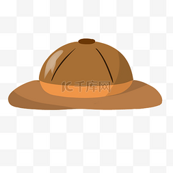 旅行棕色图片_棕色遮阳帽旅行帽