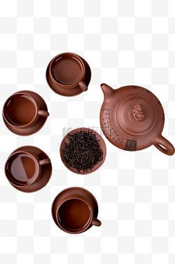 茶壶茶碗茶叶