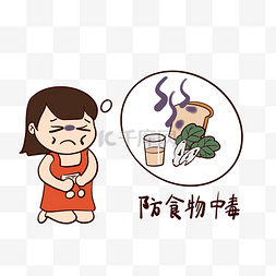 案件防范图片_洪水后防食物中毒注意