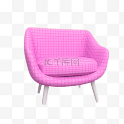 卡通粉色椅子下载