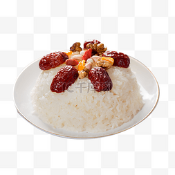 中国传统美食食材图片_腊八节的八宝饭中式美食
