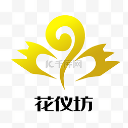 黄色花纹LOGO