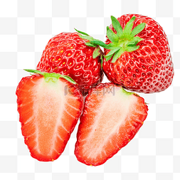 大桶草莓图片_新鲜水果奶油草莓