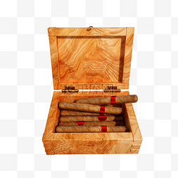 雪茄指环图片_一盒雪茄png图