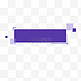 紫色简约文字标题边框