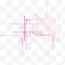 ps背景图下载图片_品色科技感线条矢量图
