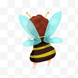 可爱的小蜜蜂免抠图