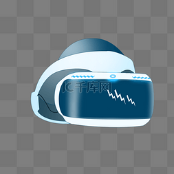 带着头盔的骑士图片_VR虚拟现实数码头盔