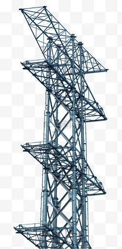 一座电线塔