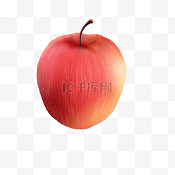 有机水果红富士图片_苹果png图高清水果png元素