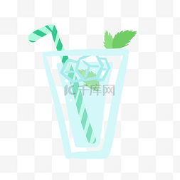 夏季汽水PNG