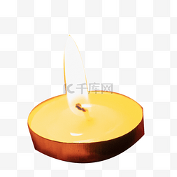 蜡烛图片_黄色的蜡烛免抠图