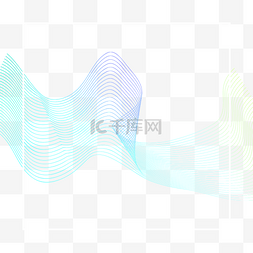 不规则科技图形图片_不规则渐变图形线条科技感