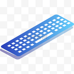 蓝色电子键盘下载