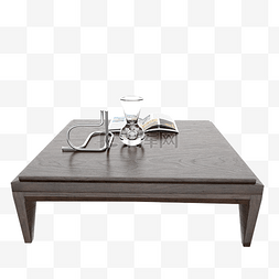 桌子书桌图片_木质简约立体茶几桌子