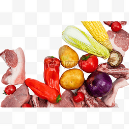 猪肉新鲜图片_果蔬肉饮食食品