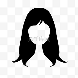 长发女士发型图片_乌黑秀发女士发型