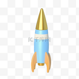 小火箭元素图片_小火箭火箭