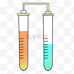 儿童实验图片_实验器材化学试管