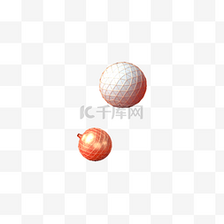 立体装饰球C4D
