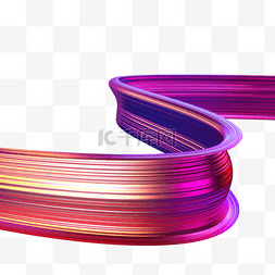 紫色金属渐变图片_粉色渐变3d金属笔刷