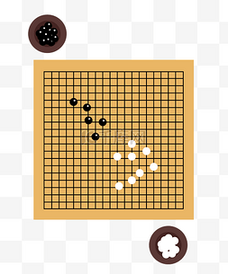 黄色国学围棋