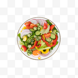 动物水果沙拉图片_蔬菜沙拉