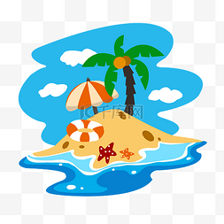 大海海滩图片_海滩沙滩椰子树