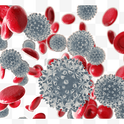 贫血红细胞图片_红细胞和白细胞3d元素
