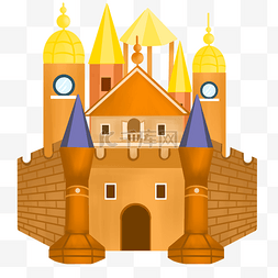 尖顶城堡图片_欧式尖顶城堡