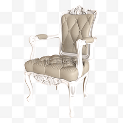 简约椅子图片_欧式皮椅